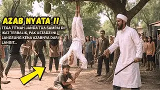GEGER!!! Pak Ustadz Tega Fitnah Janda Sampai Di Ikat Terbalik, Tetapi Azab Langsung Datang !!!