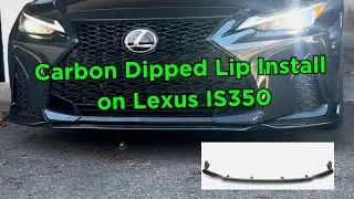 12/30/24 Daily Vlog + Front Lip Install on My Lexus IS350