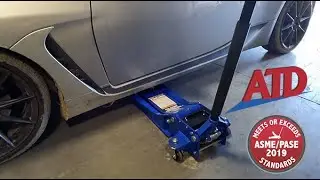 ATD 3.5-Ton Extra Long & Extra Low-Reach Service Jack - ATD-7535
