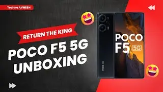 🔥Poco F5 5G🔥| Snapdragon 7+ Gen2 Flagship Chipset | Unboxing Video
