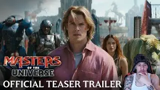 Masters of the Universe Trailer Reaction | I&rsquo;ve NEVER Seen He-Man Before 😳🔥🍿