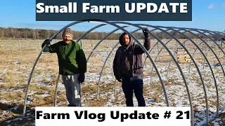 Small Farm homestead WINTER Update  - #Vlog 21