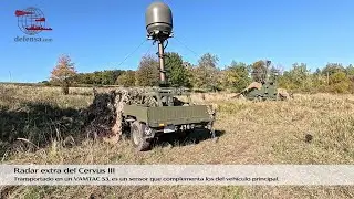 Sistema contra medios no tripulados español Cervus III en Eslovaquia
