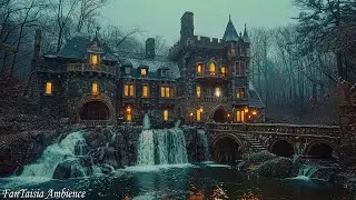 Relaxing Medieval Celtic Music - Fantasy Winter Harbor Ambience, Relaxing Sleep Music, Magical Music