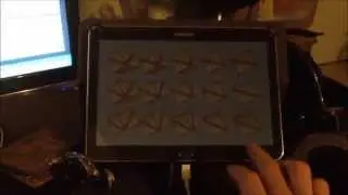 Android OpenGL ES 3.0 rendering test with texture.