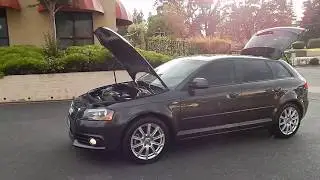 2010 Audi A3 Premium Plus S Line sport wagon video overview and walk around.