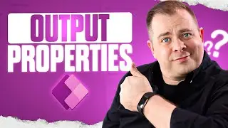 Как создать выходное свойство в компоненте Power Apps