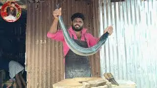 காலிங்க முறல்/Gar fish cutting #pambanfishcutting 