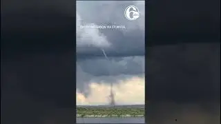 Towering funnel spotted amid tornado risk in southwest Wyoming