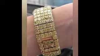 THE MILLIONAIRE YELLOW DIAMONDS WATCH #shorts #luxury #watch #luxurywatches #luxurylifestyle