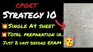 CPGET preparation tips / strategy 10 / Easy to get seat in University