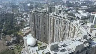 Aerial View of Bhartiya City, Thanisandra, Bangalore WhatsApp Status