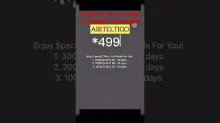 🤯Дешевые коды пакетов MTN/Vodafone/AirtelTigo #mtn #mtnzonebundle #vodafone #freeinternet #mtnghana