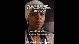 VOC&Ecirc; T&Aacute; ESTUDANDO UMBANDA ERRADO? (o motivo &eacute; este) #umbanda #sabedoriadeterreiro #ax&eacute; #ax&eacute;