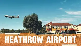 Every 45 Seconds: Planes Land at Heathrow | Filmed 6 planes landing at the airport