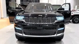 NEW Jeep Grand Cherokee 2023 Review / Summit - 3 Row American Luxury SUV