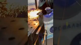 Абразивы Gtool.Тесты #фибровыйкруг  #нержавейка #сварка #шлифовка #abrasives #производство #абразивы