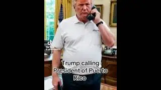 when Trump tries to call the president of Puerto Rico!!!!