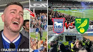 THE MOMENT IPSWICH TOWN BEAT NORWICH CITY AFTER 16 YEARS!!!!!!!