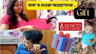 Gift from Baba 🎁 Senco Gold & Diamonds ✨ #sencogold #sencogoldanddiamonds #goldjewellery #silver