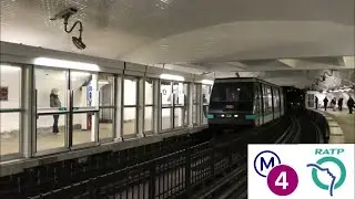 M4 : Les portes palières arrivent à Barbès-Rochechouart