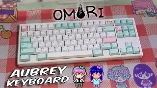 OMORI: Aubrey-Inspired Keyboard | Building & Typing Sounds | Freebird TKL