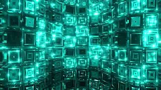 Cyan lights wall | Free Video Backgrounds | MD Animated Background