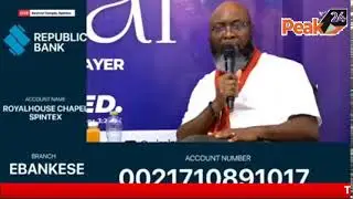 Week of The Alter 2026 || DAY 8...from Royal House Chapel, Revival Temple Spintex Live on Peak 24 Tv