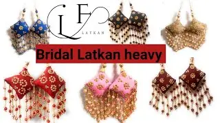 Customised Lehenga Latkan for Bride Stylish heavy  for Wedding Dress Women Tassels