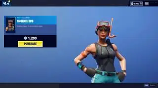 SNORKEL OPS skin is back - Fortnite Item Shop (2019-04-03)