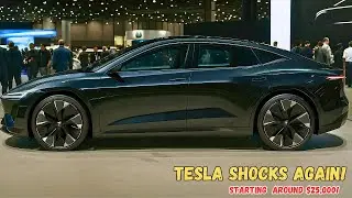 2026 Tesla Model 2 FIRST LOOK - Tesla $25,000 Car Is Finally Here!