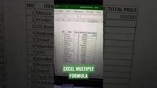 excel multiply formula - microsoft excel tutorial - learn excel
