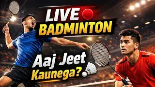 LIVE Badminton Match Today | Badminton Live Match | Smash & Rally Action 🏸 #live #badminton #yt