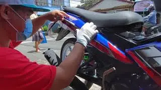 YAMAHA SNIPER MX KING 150 [VIETNAM DECALS INSTALLATION VIDEO] | 99 DECALS VLOG