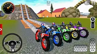 Off road Outlaws Motocross Extreme Dirt Bike Online Multiplayer Mud Racing Android Driving Gameplay