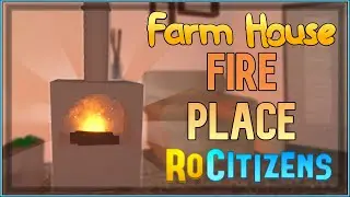 RoCitizens Farmhouse Fireplace | RoCitiznes Tutorial