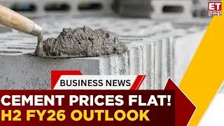 Cement Prices Flat Despite GST Cut; H2 Outlook & Cost Advantage | Girija Shankar Ray | ET Now