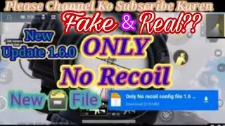 Only no recoil real or fake file.....must watch this video...