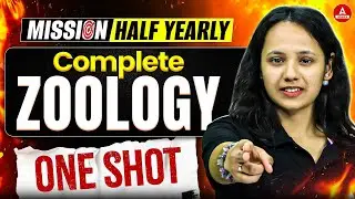 Class 12 Biology Half Yearly 2025-26 🔥| Complete Zoology in One Shot | Theory + Concepts + Mind Maps