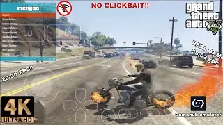 GTA 5 GAMEHUB EMULATOR V4.0.0 WITH MOD MENYO ANDROID FULL OFFLINE | POCO F6 | SNAPDRAGON 8S GEN 3