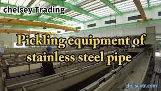 Pickling equipment of stainless steel pipe