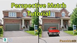 3Ds Max Perspective Match Tutorial