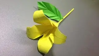 Оригами цветы. Оригами цветы из бумаги видео схема. Origami flowers. Origami flowers scheme video.