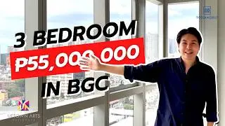 ₱55M CONDO IN BGC - 3 Bedroom in Uptown Arts Residence (10% CASH DISCOUNT) #Megaworld #UptownArts