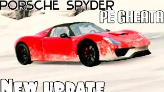 DRIFT&middot;uri PE GHEATA❄ CU PORSCHE SPYDER PE CAR PARNING WNTER UPDATE