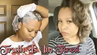 Relaxing My Natural 4C Hair 2019!