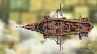 MapGuffin - Cloud Cruise - Exterior - Animated Battlemap