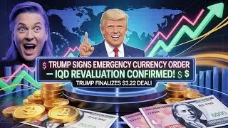 Trump Signs Emergency Currency Order &ndash; IQD Revaluation Confirmed! 🔥