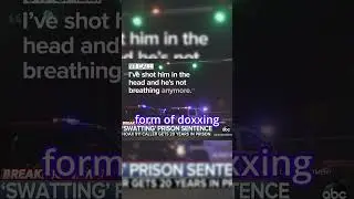 Doxxing & Swatting: Why It&rsquo;s So Dangerous #cybersecurity #doxxing #swatting  #osint #onlineprivacy