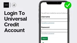 How to Login to Universal Credit Account